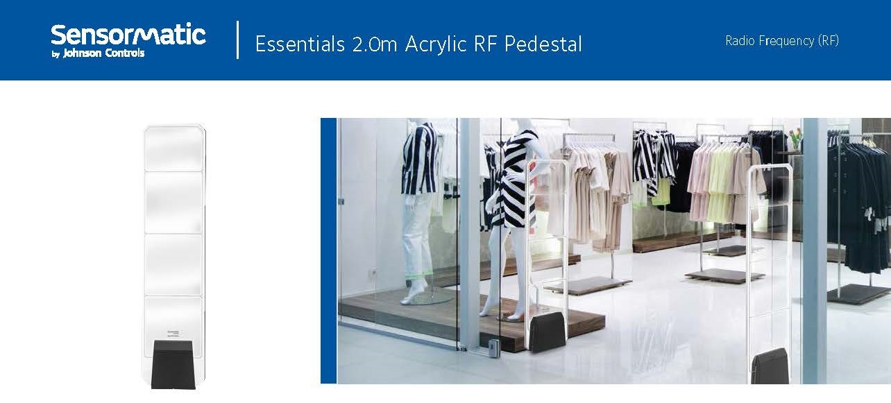 13. Essentials 2.0m Acrylic RF Pedestal