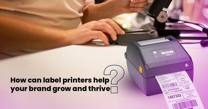 How can label printers help your brand grow and thrive?