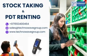 Stock taking with PDT rental services by trechnowave Group