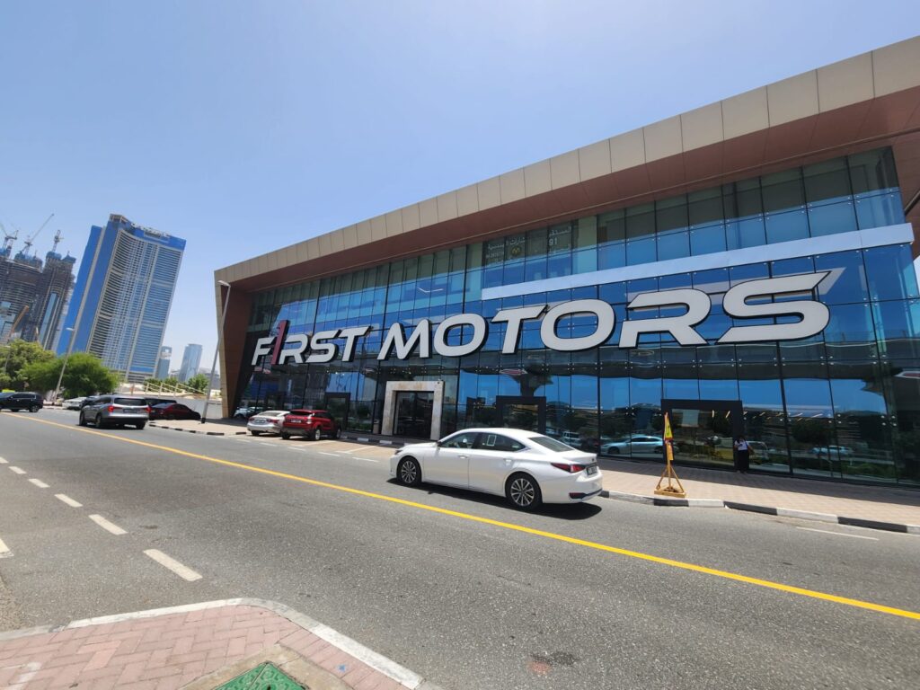 FootfallCam 2025 Installation at F1RST Motors, Dubai