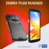 Zebra TC22 rugged Android mobile computer with 6‑inch touch display, advanced barcode scanner, slim rugged design