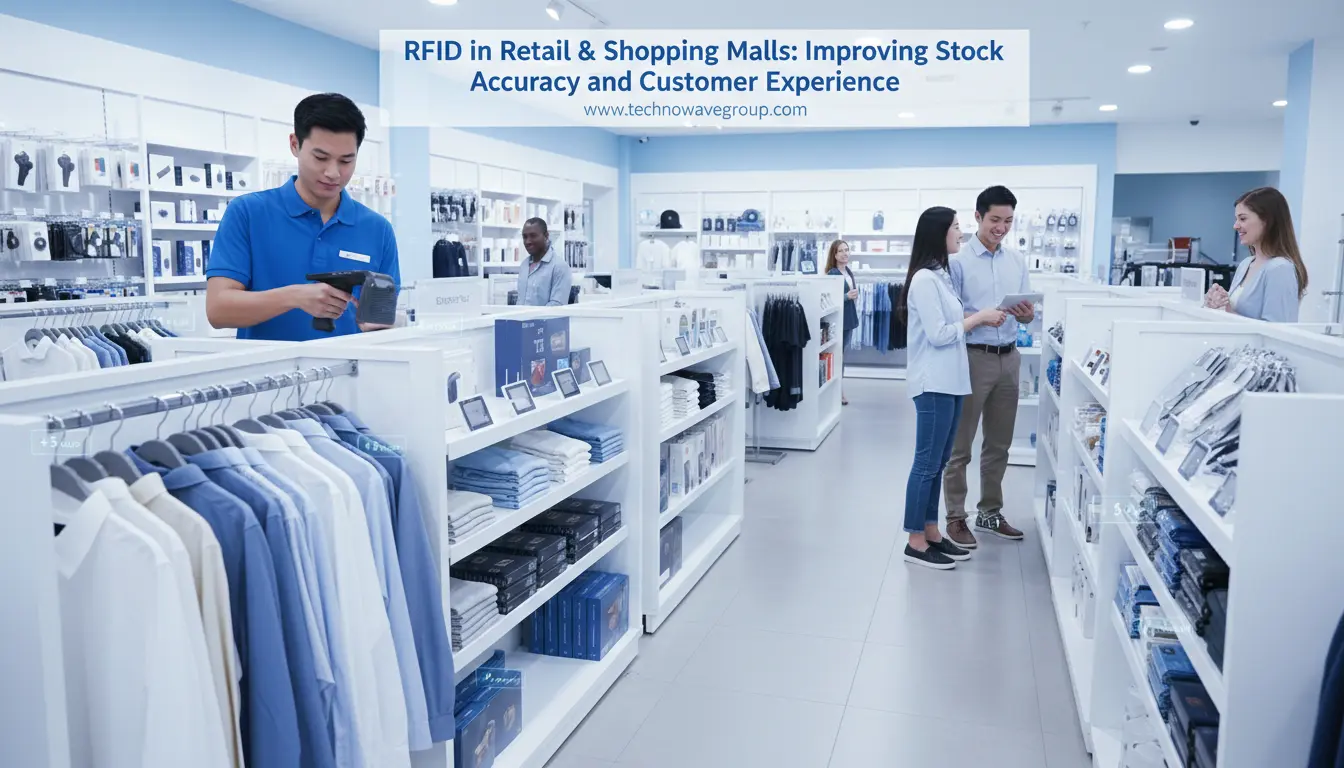 rfid in retail shopping malls