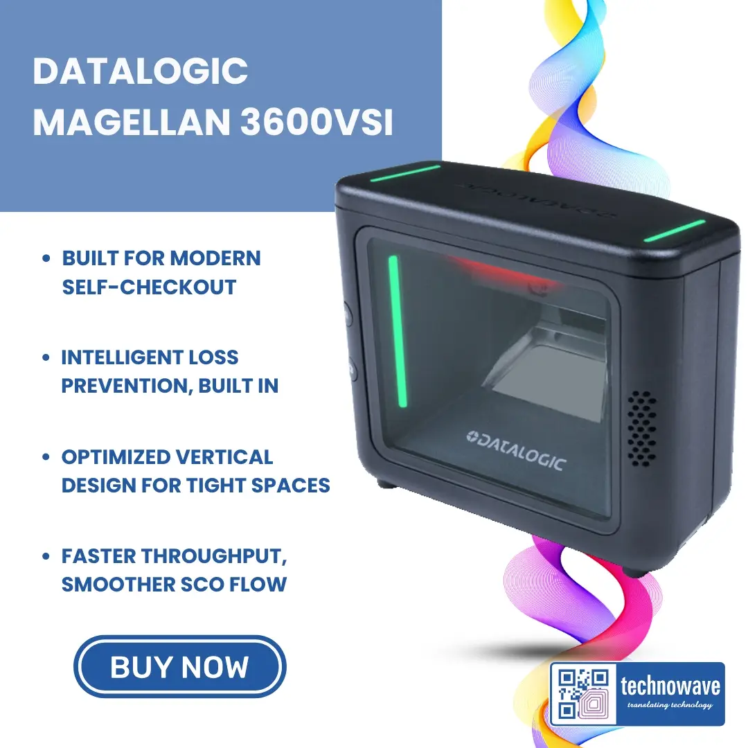 Datalogic Magellan 3600VSi compact vertical scanner Image New