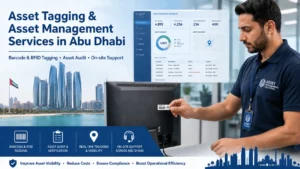asset tagging and asset management services in abu dhabi