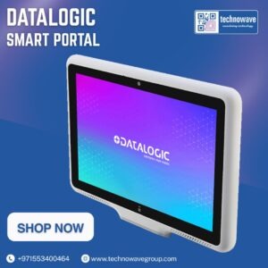 Datalogic Smart Portal – Intelligent Self-Service Price Checker & Interactive Kiosk Product Overview The Datalogic Smart Portal is a modern wall-mount computer and interactive self-service hub built to improve customer experience, reduce queues, and automate repetitive front-desk or in-store service tasks. It is more than a standard price checker or kiosk; it works as a connected digital assistant for price verification, product information, self-shopping device activation, ticketing, guest check-in, healthcare registration and secure access control. Designed for high-traffic business environments, the Smart Portal combines fast 1D/2D barcode scanning, NFC interaction, Wi-Fi 6E, Bluetooth 5.3, Android 15, PoE+ power support, camera, microphone, speaker and VESA-compatible installation. It is suitable for retailers, supermarkets, fashion stores, hospitality venues, hospitals, clinics, transportation hubs, warehouses and service counters looking to deliver faster, smarter and more autonomous customer service. Product Description The Datalogic Smart Portal helps businesses replace manual assistance points with a smart, always-available self-service terminal. Customers can scan product barcodes to check prices, view product details, verify stock information, unlock self-shopping handheld devices, issue tickets, register for services, check in at reception or request support. In retail stores, it works as a price checker, product information terminal, loyalty-based self-shopping entry point and customer assistance hub. In hospitality, it can support guest check-in, digital concierge services, ticketing and facility access. In healthcare, it can assist with patient registration, navigation, badge verification and room-side information access. The device includes high-performance scanning technology capable of reading printed and digital 1D/2D barcodes from paper labels and smartphone screens. It also supports Green Spot good-read feedback, giving users immediate confirmation after a successful scan. Datalogic lists the Smart Portal with a Qualcomm Octa Core platform, 6GB RAM, 128GB storage, Android 15, 5MP camera, NFC, MicroSD, USB-C, USB-A, power port and PoE+ / Type 2 support. Key Applications The Datalogic Smart Portal is ideal for retail front-of-store price verification, self-shopping device unlocking, product information lookup, customer assistance, queue reduction, digital signage, hospitality check-in, ticketing kiosks, healthcare registration, patient navigation, secure badge verification, warehouse service points and barcode-based access control. It is especially useful where businesses need to reduce waiting time, improve service availability, guide customers or staff, and connect physical barcode/NFC interactions with digital workflows. Product Quality and Performance The Smart Portal is designed for reliable self-service performance in business-critical environments. Its integrated 2D imager supports quick scanning of both 1D and 2D barcodes from printed labels and mobile screens. Green Spot technology provides visual scan confirmation, helping reduce user confusion and scan errors. The device supports modern wireless connectivity including Wi-Fi 6E, Bluetooth 5.3 and NFC. It also supports flexible power and installation using either a standard power supply or PoE, making it suitable for wall, cabinet, furniture or workstation mounting. Datalogic also positions the Smart Portal under wall-mount computers for seamless self-service across retail, healthcare, hospitality and other industries. Its chemical-resistant housing is designed to withstand industrial disinfectants, making it relevant for healthcare and high-touch public environments. Datalogic also states that the Qualcomm platform supports a long lifecycle with updates up to Android 19. Maximum Specifications Brand: Datalogic Product Name: Smart Portal Product Type: Wall-Mount Computer / Self-Service Kiosk / Price Checker Main Use: Price checking, self-shopping access, ticketing, check-in, customer assistance and barcode/NFC interaction Display: 8.6-inch display Scanner: Integrated 2D imager Barcode Support: 1D and 2D barcode reading Screen Barcode Reading: Supports barcode scanning from smartphone screens Good-Read Feedback: Datalogic Green Spot technology Operating System: Android 15 Processor: Qualcomm Octa Core Memory: 6GB RAM Storage: 128GB internal storage Camera: 5MP camera Wireless Connectivity: Wi-Fi 6E, Bluetooth 5.3, NFC Power Options: PoE+ / Type 2 and standard power port Ports: USB-C OTG, USB-C, USB-A, power port Expansion: MicroSD support Mounting: VESA 75 compatible Installation Options: Wall, furniture, cabinet or workstation mounting Audio: Integrated microphones and speakers Available Colours: Black and light grey Black Version Part Number: 912000002 Light Grey Version Part Number: 912000001 Optional Accessories: PoE Ethernet cable, USB A-C cable, USB C-C cable, wall bracket, wall bracket with power supply support, regional power cords and power supply Service Options: Datalogic Shield and EASEOFCARE service agreements available Purpose of Use The main purpose of the Datalogic Smart Portal is to simplify self-service operations and reduce dependency on staff for repetitive customer interactions. It helps businesses give customers and employees instant access to product, price, ticketing, registration, check-in or service information through barcode scanning, NFC and interactive display workflows. It is designed to improve service speed, customer satisfaction, operational efficiency and information accuracy across retail, hospitality, healthcare and other service-heavy environments. How to Use Install the Datalogic Smart Portal on a wall, cabinet, furniture unit or dedicated workstation using the compatible mounting bracket or VESA 75 standard. Connect the device using PoE or a standard power supply, configure the network through Wi-Fi 6E or wired infrastructure where applicable, and connect it to the required business application or self-service workflow. Customers or staff can then scan a barcode from a product label, printed ticket, loyalty card, mobile app or smartphone screen. The device reads the barcode, confirms the scan using Green Spot feedback, and displays the relevant information or action on screen. For self-shopping environments, the Smart Portal can be used to unlock Joya Smart devices using a loyalty card, mobile app barcode or NFC tap. For hospitality and healthcare, it can be configured for check-in, ticketing, badge verification, patient navigation or digital concierge workflows. Supported OS / Applications / Industries The Datalogic Smart Portal runs on Android 15 and is designed for enterprise self-service applications. It can be integrated with retail software, price verification systems, product information databases, loyalty systems, ticketing platforms, guest check-in systems, healthcare registration tools, access control systems and customer service workflows. Supported industries include retail, supermarkets, fashion retail, grocery, hospitality, healthcare, transportation, logistics, events, public service areas, warehouses and corporate reception environments. Benefits & Compatibility The Smart Portal helps reduce queues, automate basic service interactions, improve customer autonomy, provide fast product and price information, support barcode-based workflows, improve staff productivity and create a more modern customer experience. It is compatible with barcode and NFC-based customer journeys, self-shopping systems, digital ticketing, access control workflows, reception check-in processes and retail price verification applications. Its support for PoE, VESA mounting, Wi-Fi 6E, Bluetooth and NFC makes it flexible for new installations as well as upgrades to existing customer service points. Warranty and FAQs What is the Datalogic Smart Portal used for? It is used for self-service price checking, product information lookup, self-shopping device unlocking, ticketing, guest check-in, patient registration, access control and customer assistance. Can it scan barcodes from mobile phones? Yes. The Smart Portal can read 1D and 2D barcodes from both paper labels and smartphone screens. Does it support NFC? Yes. The Smart Portal includes NFC support, making it suitable for loyalty, access, pairing and self-shopping workflows. Can it be powered through PoE? Yes. The Smart Portal supports PoE+ / Type 2 as well as standard power options. Is it suitable for healthcare environments? Yes. Datalogic highlights its use in healthcare and point-of-care scenarios, including patient navigation, autonomous check-in, clinician access and secure badge verification. Is it only for retail? No. While retail price checking and self-shopping are key applications, it is also suitable for hospitality, healthcare, transportation, logistics, access control and service kiosk applications. What colours are available? The Smart Portal is available in black and light grey versions. Best Price Guarantee Contact us for the best available price on the Datalogic Smart Portal in the UAE, Oman, Bahrain and GCC region. Pricing may vary depending on quantity, mounting accessories, power options, implementation scope, software integration and service agreement requirements. After Sales Support We provide product consultation, installation support, configuration guidance, integration assistance, maintenance support and after-sales service for Datalogic Smart Portal deployments. Our team can support retail price checker projects, self-shopping implementations, kiosk workflows, barcode/NFC integration and connected customer-service applications.