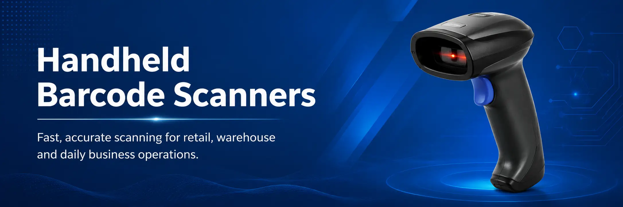 Handheld barcode scanners for fast and accurate scanning in retail, warehouse and daily business operations