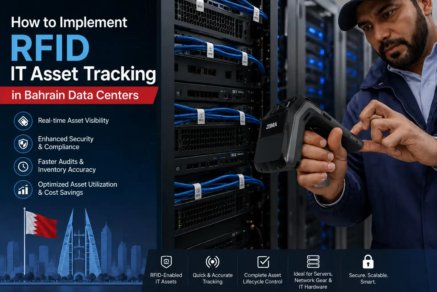 How to Implement RFID IT Asset Tracking in Bahrain Data Centers