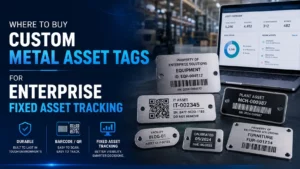 Where to Buy Custom Metal Asset Tags for Enterprise Fixed Asset Tracking