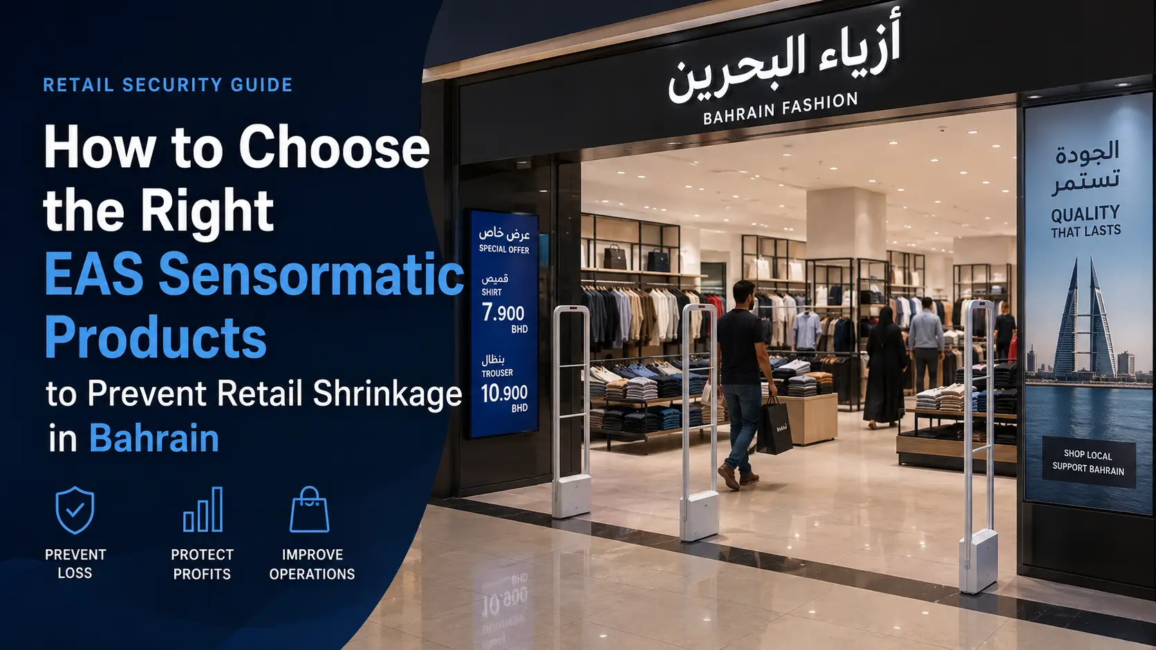 How to Choose the Right EAS Sensormatic Products to Prevent Retail Shrinkage in Bahrain