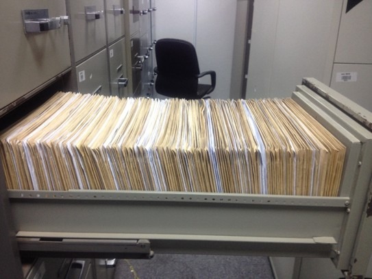 RFID-tagged title deed files at Eskan Bank Bahrain
