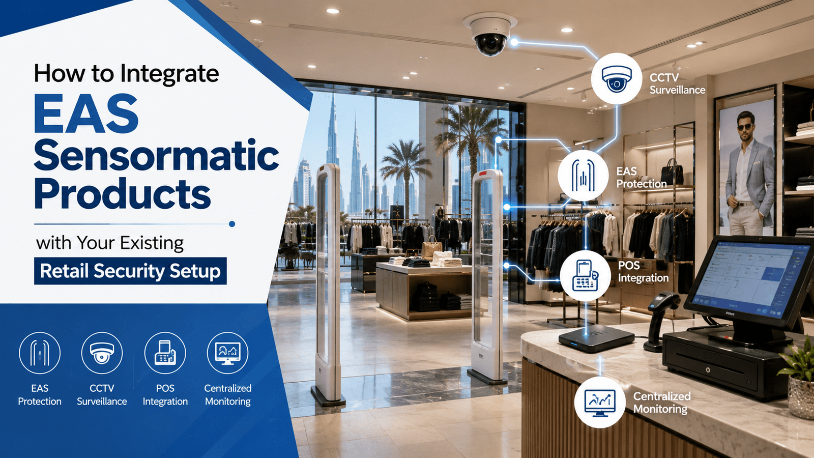 How to Integrate EAS Sensormatic Products with Your Existing Retail Security Setup