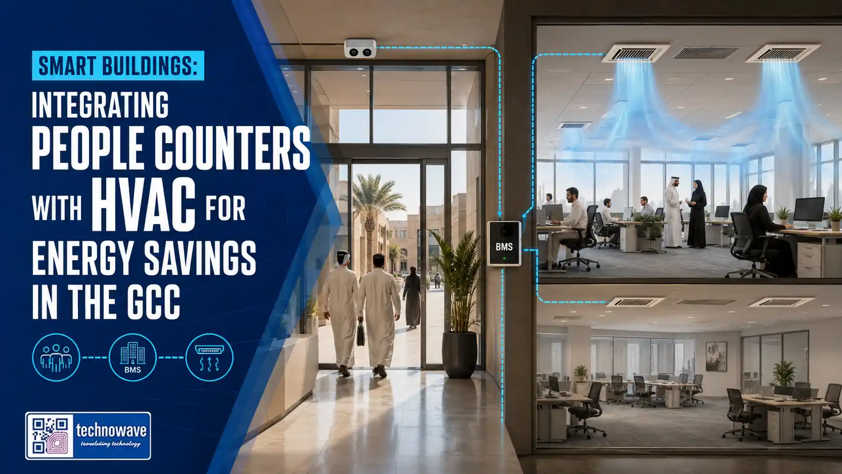 Smart Buildings: Integrating People Counters with HVAC for Energy Savings in the GCC